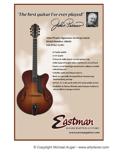 John Pisano Guitar Ad