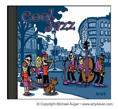 Album Cover Design for: Cool Jazz Cool Jazz Album Art